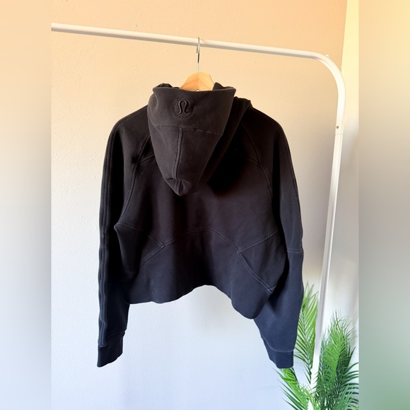Lululemon scuba oversized hoodie 1/2 zip black size M/L - Picture 3 of 3